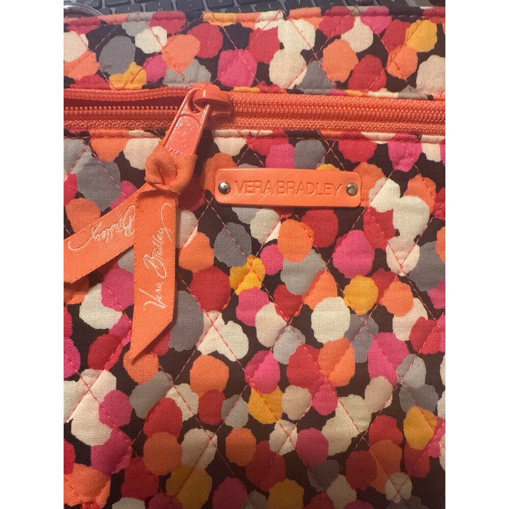 Vera Bradley Double Zip Hipster Crossbody Purse in Pixie‎ Confetti